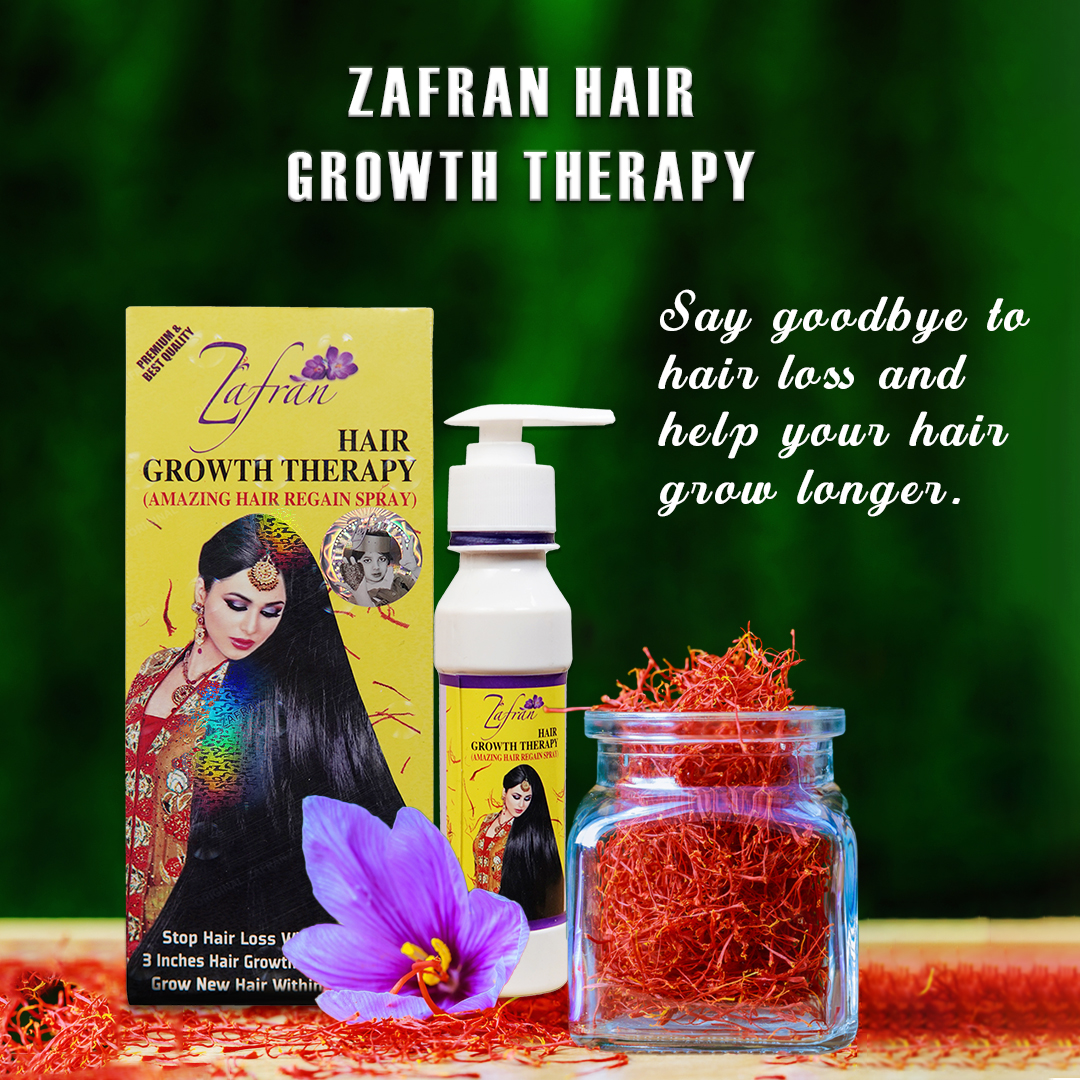 Zafran Hair Growth Therapy Review – The Natural Solution for Stronger, Longer & Healthier Hair